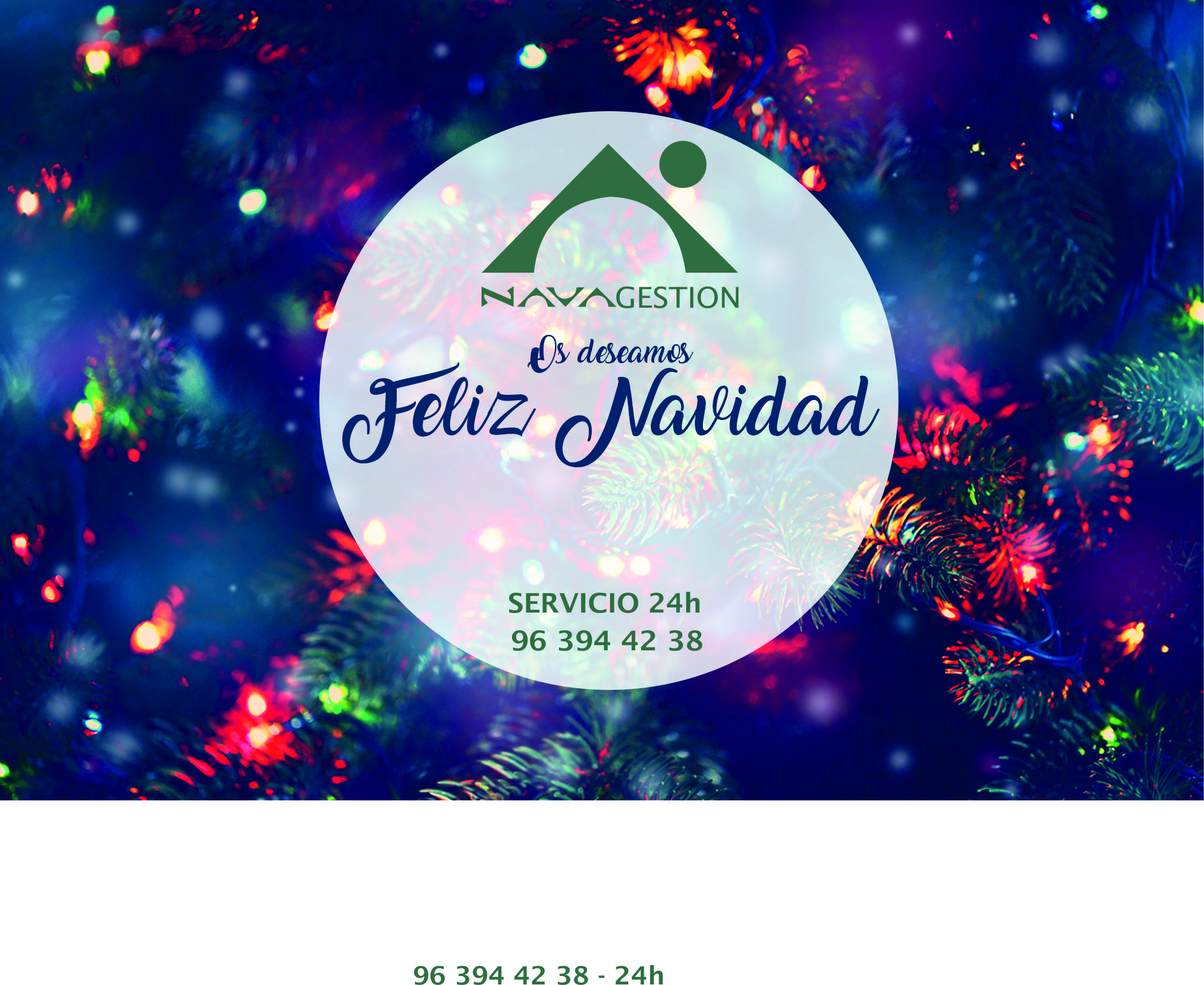 Feliz Navidad y próspero Año Nuevo